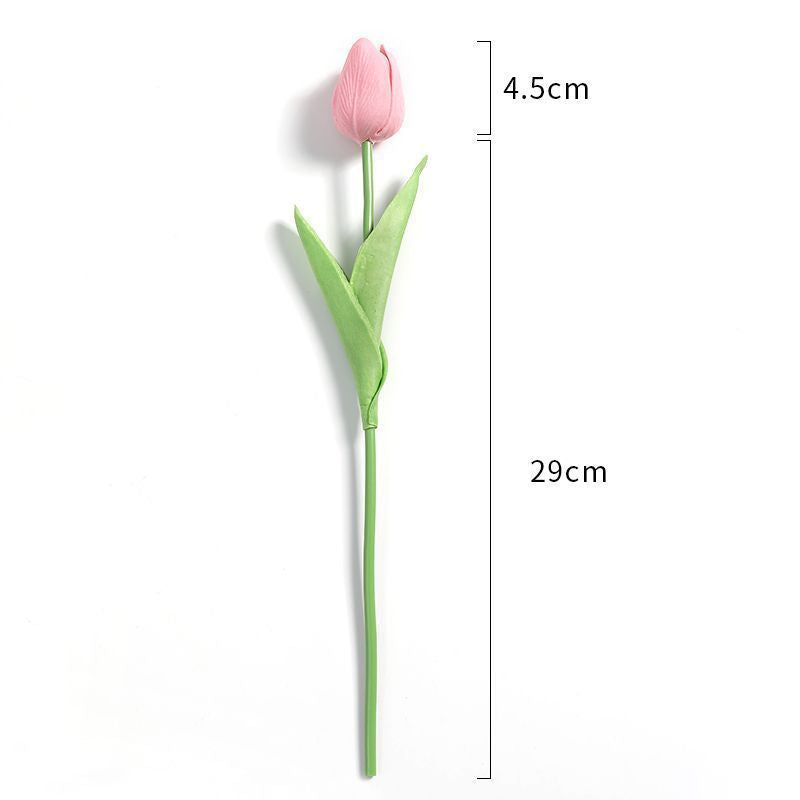 20 Flowers Artificial Tulip Silk Fake Flowers for Mother's Day, Easter, Valentine’s Day, Gifts in Bulk Home, Kitchen, Wedding Decorations, etc.