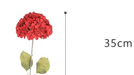 PARTY JOY 5PCS Artificial Hydrangea Silk Flowers, Bouquet Faux Hydrangea Stems for Wedding, Home and Bedroom Decor