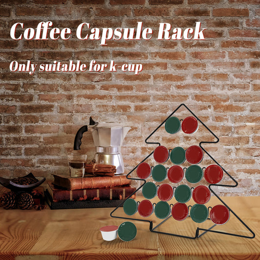 Coffee Capsules Rack, Christmas Tree Shape